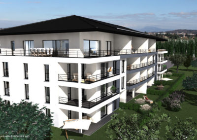 Projet immobilier montélimar le clos du midi