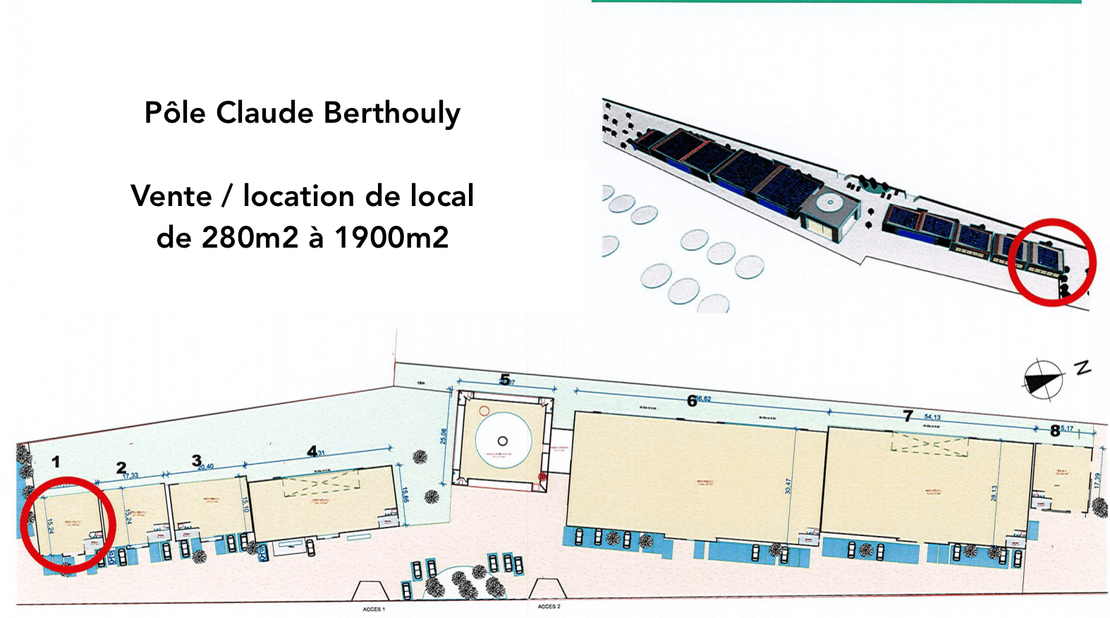 vente de local zone d'activité montelimar